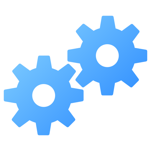 engranajes icono gratis