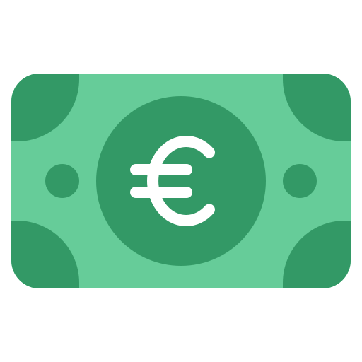 euro icono gratis