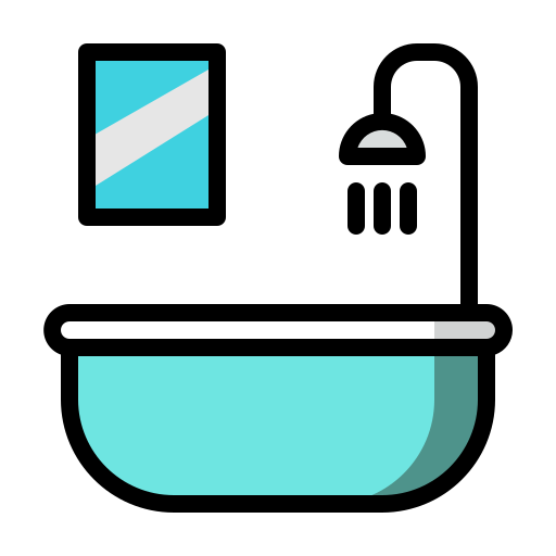 salle de bain Icône gratuit salle de bain Icône gratuit