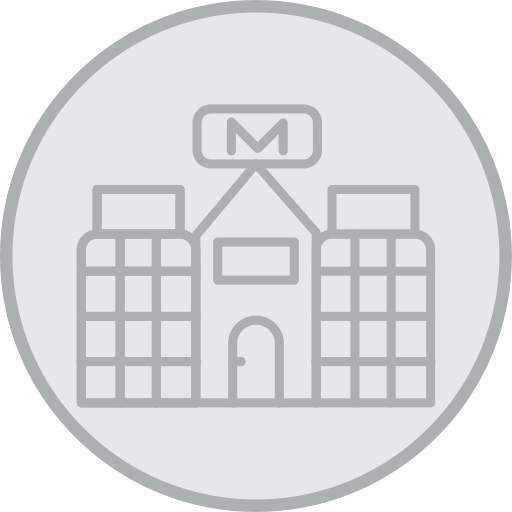 centro comercial icono gratis