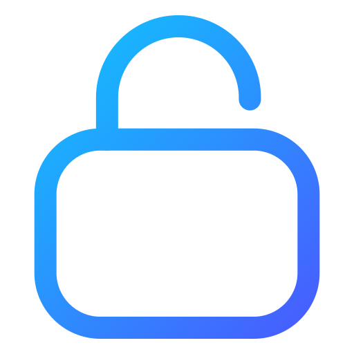 Unlock free icon