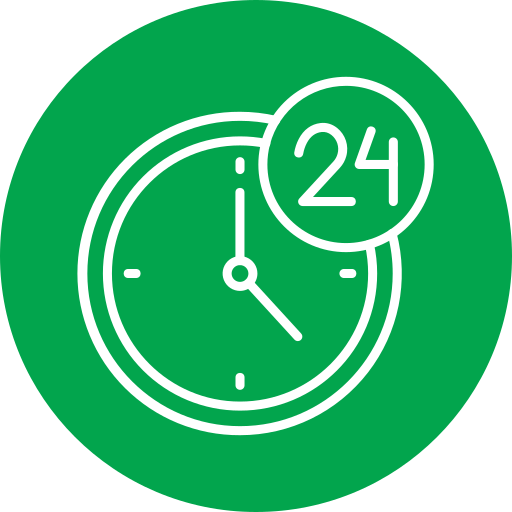 24 hours support free icon 24 hours support free icon