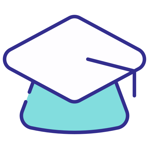 chapéu de graduação grátis ícone