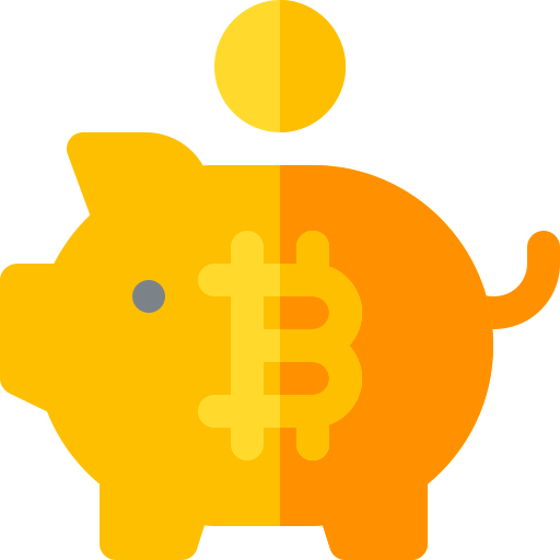 Bitcoin Basic Rounded Flat icon