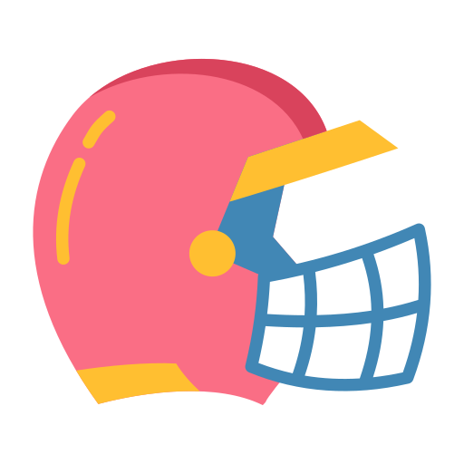 casco de fútbol icono gratis