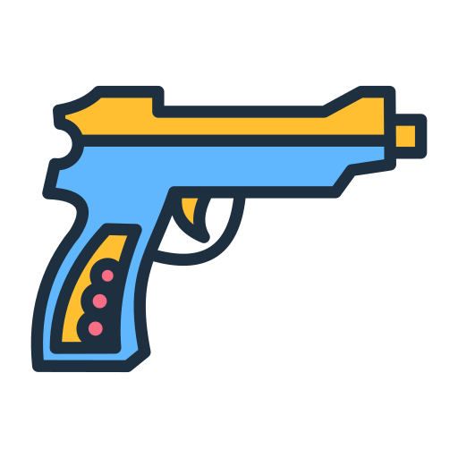 pistola de aire comprimido icono gratis