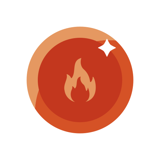 símbolo de fuego icono gratis