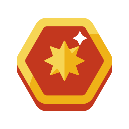 Level badge free icon Level badge free icon