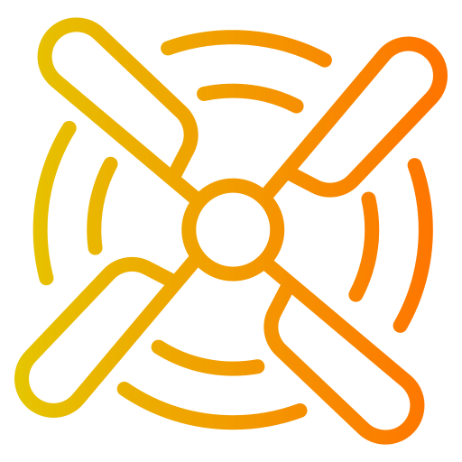 Wind turbine free icon