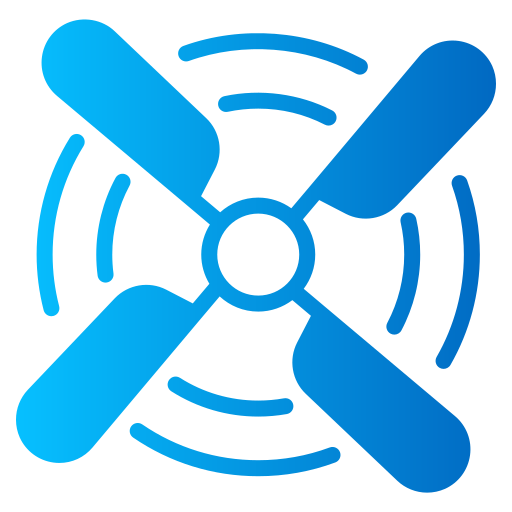 Wind turbine free icon