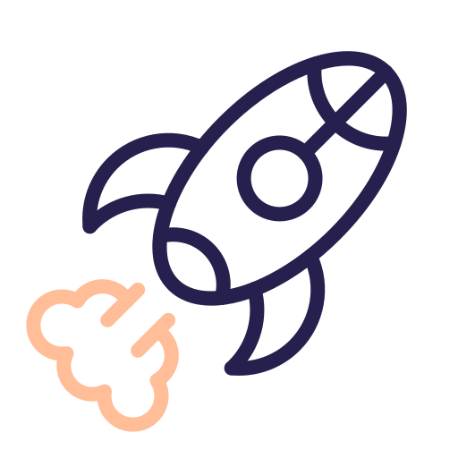 Rocket free icon Rocket free icon