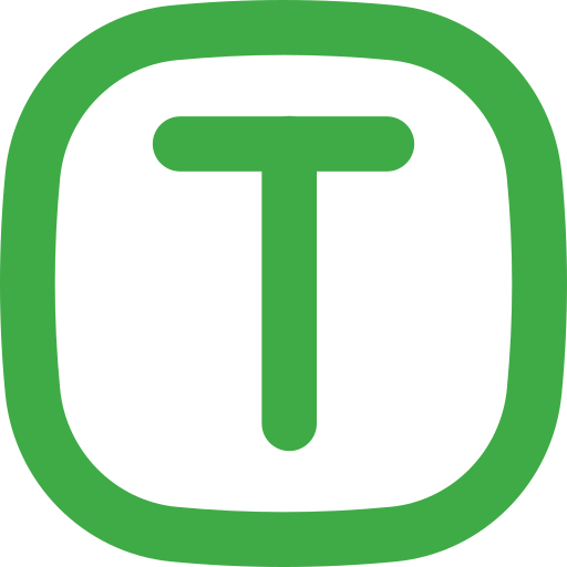 buchstabe t kostenlos Icon