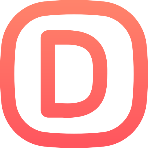 letra d icono gratis