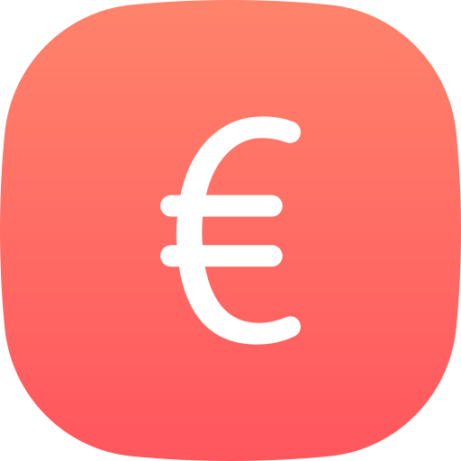 euro icono gratis