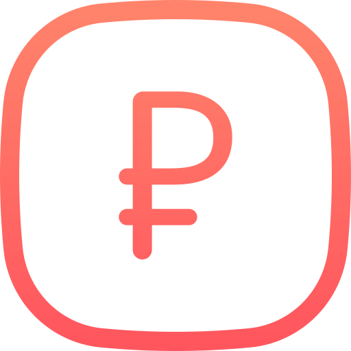 rublo icono gratis