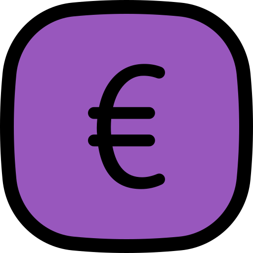 euro icono gratis