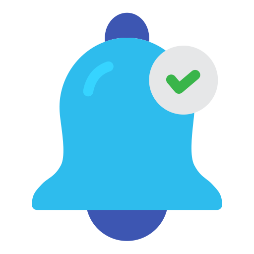 campana de notificación icono gratis