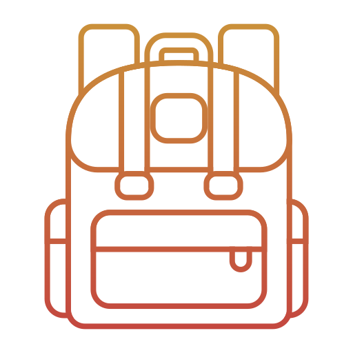 mochila icono gratis