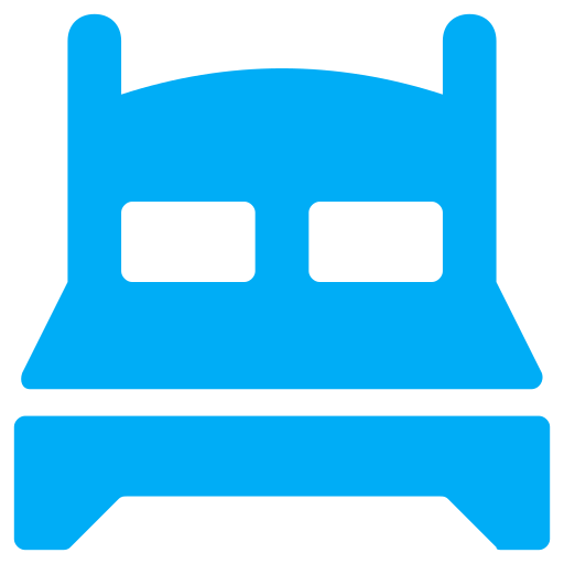 Bed free icon