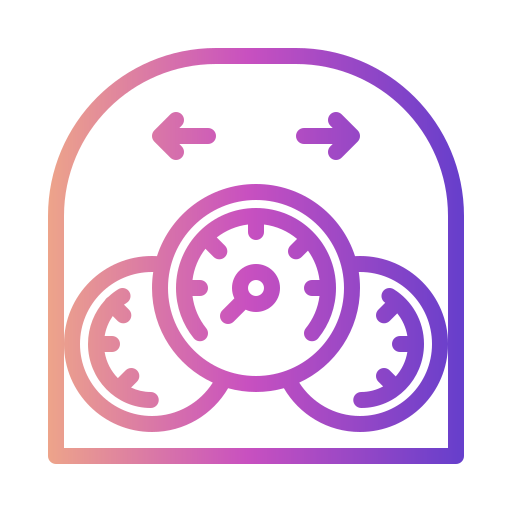 Car dashboard free icon