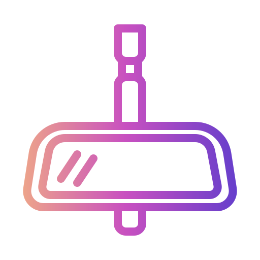 espejo retrovisor icono gratis
