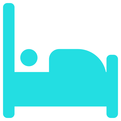 Bed free icon