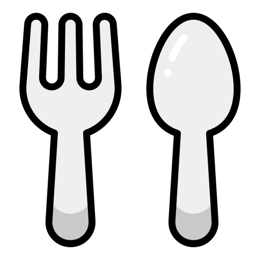 Столовые приборы бесплатно иконка