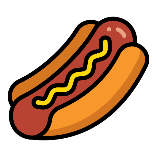 hot dog icono gratis