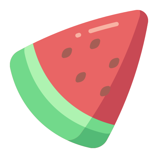 sandía icono gratis