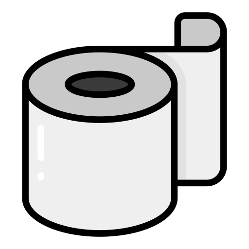 papel higiénico icono gratis