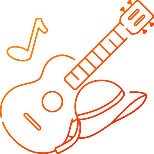 guitarra icono gratis