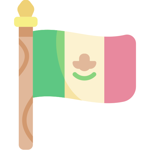 Mexico Kawaii Flat icon