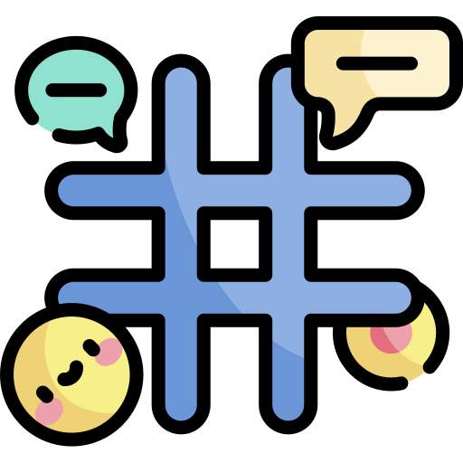 hashtag kostenlos Icon hashtag kostenlos Icon