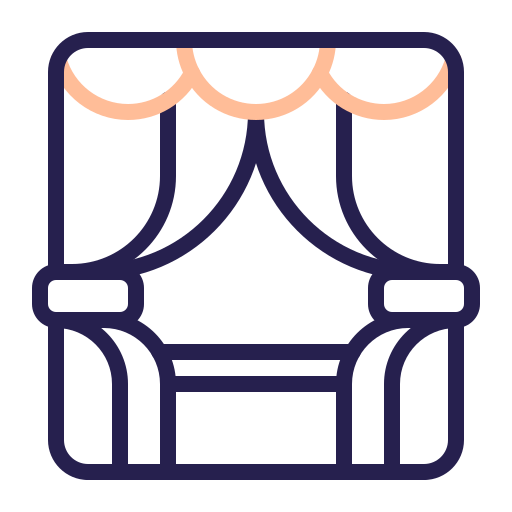 teatro grátis ícone