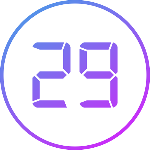 Twenty nine free icon Twenty nine free icon