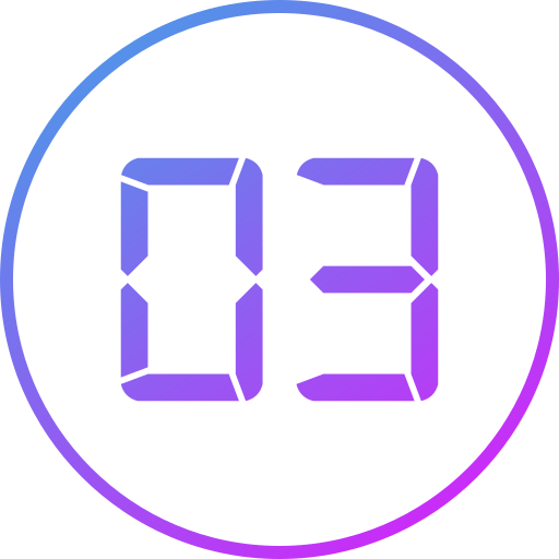 Three free icon