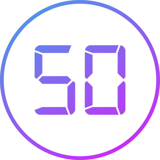 Fifty free icon Fifty free icon