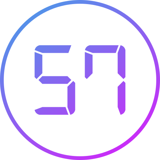siebenundfünfzig kostenlos Icon