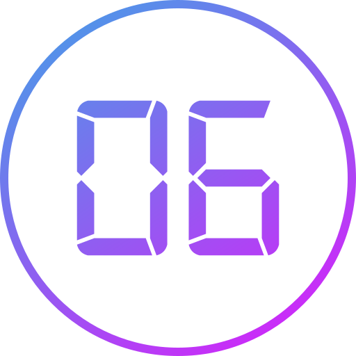 Six free icon Six free icon