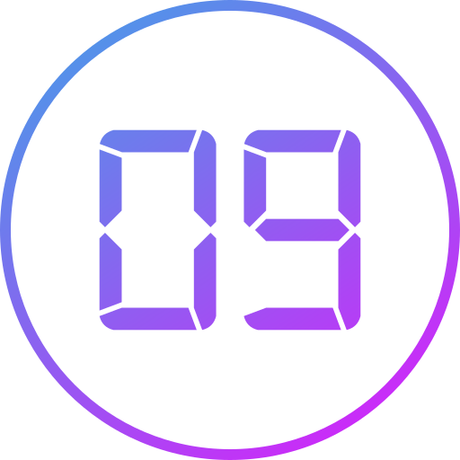 Nine free icon Nine free icon