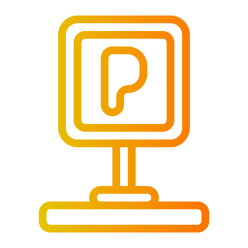 Знак парковки бесплатно иконка