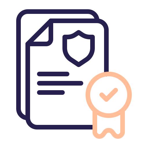 seguro de auto icono gratis