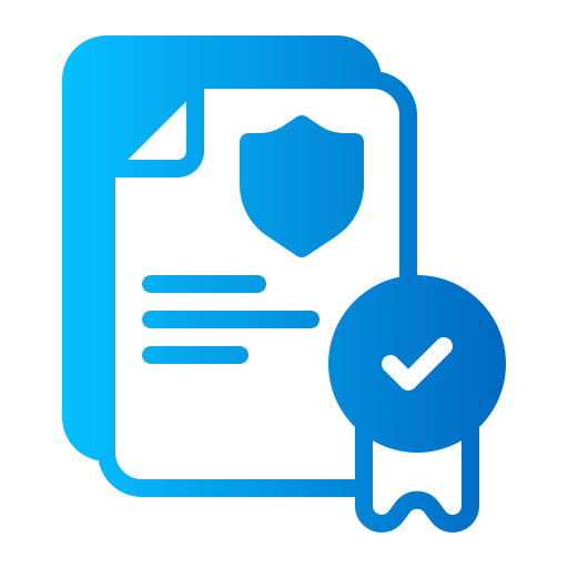 seguro de auto icono gratis