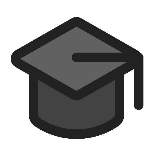 graduación icono gratis