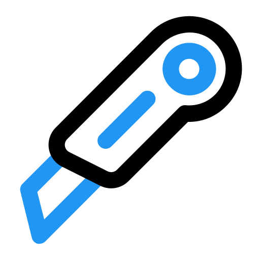 cortador icono gratis