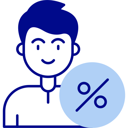 percentagem grátis ícone percentagem grátis ícone