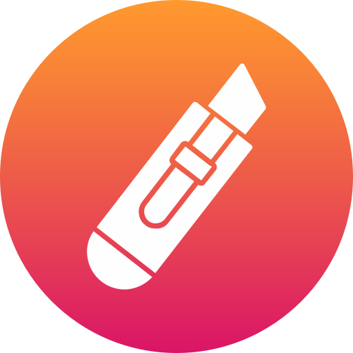 cortador icono gratis