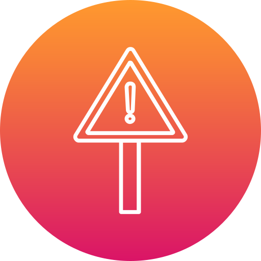 Warning sign free icon Warning sign free icon
