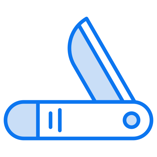 cuchillo de bolsillo icono gratis