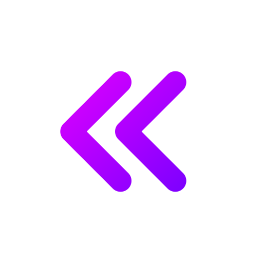 Double left arrow free icon Double left arrow free icon